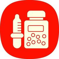 Solvent Vector Icon Design