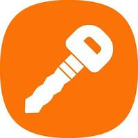 Car key Vector Icon Design