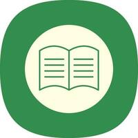 Manual book Vector Icon Design