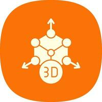 diseño de icono de vector de modelado 3d