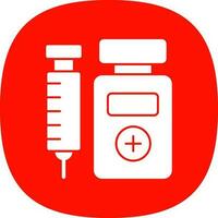 Vaccine Vector Icon Design