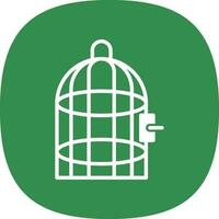 Cage Vector Icon Design