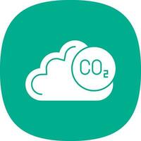 diseño de icono de vector de co2