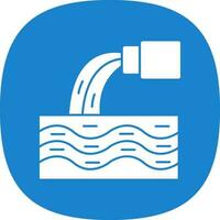 Waste water Vector Icon Design