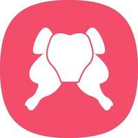 Chicken Vector Icon Design