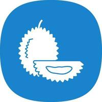 Durian vector icono diseño