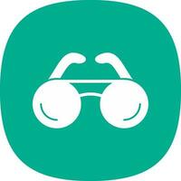 diseño de icono de vector de gafas