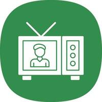 Tv show Vector Icon Design