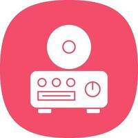 CD player Vector Icon Design