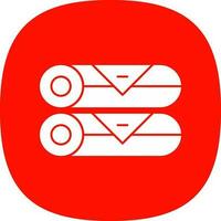 Spring roll Vector Icon Design