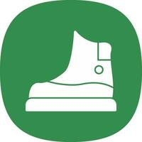 Snow boot Vector Icon Design