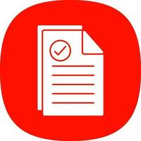 Document Vector Icon Design