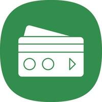 Debit card Vector Icon Design