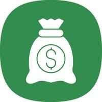 Money bag Vector Icon Design
