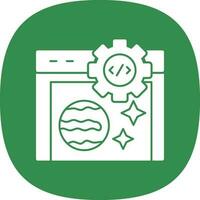 Coding Vector Icon Design