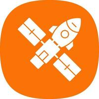 Space station Vector Icon Design