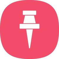 Push pin Vector Icon Design