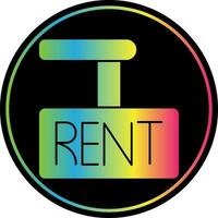 Rent Vector Icon Design