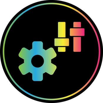 configuración de diseño de icono de vector