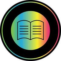 Manual book Vector Icon Design
