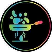 Stir fry Vector Icon Design