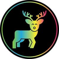 Reindeer Vector Icon Design