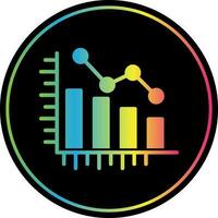 Graph Vector Icon Design