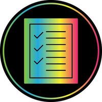 Checklist Vector Icon Design