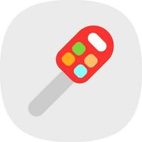 Car Key Vector Icon Design