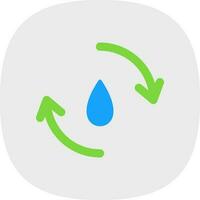 Refill Vector Icon Design