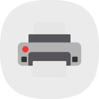 Printer Vector Icon Design