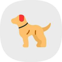 diseño de icono de vector de perro