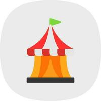 diseño de icono de vector de circo