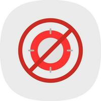 No hunt Vector Icon Design