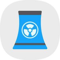 Nuclear Vector Icon Design