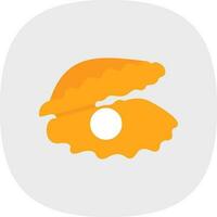 Oyster Vector Icon Design