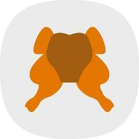 Chicken Vector Icon Design