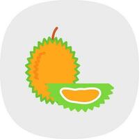 Durian vector icono diseño