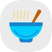 Soup Vector Icon Design