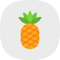 diseño de icono de vector de piña