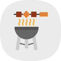 Barbecue Vector Icon Design