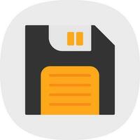 Diskette Vector Icon Design