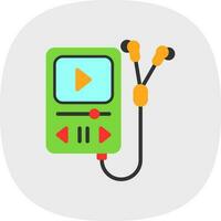 Walkman Vector Icon Design