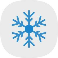 Snowflake Vector Icon Design