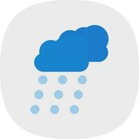 Snowing Vector Icon Design