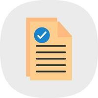 Document Vector Icon Design
