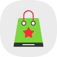 Shopping bag Vector Icon Design