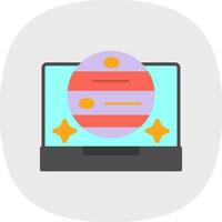 Laptop Vector Icon Design