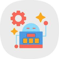 Robot Vector Icon Design