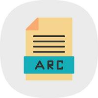 Arc Vector Icon Design